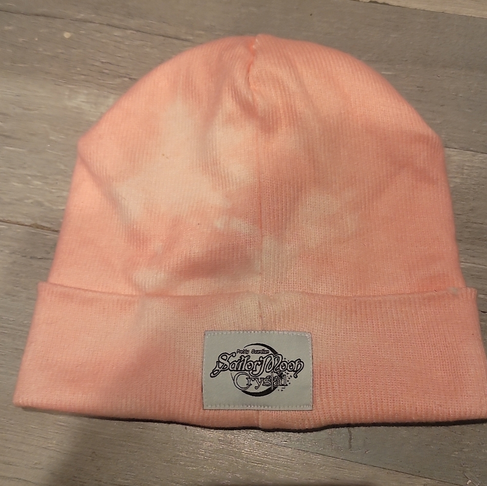 Bioworld Pretty Guardian Sailor Moon Cosmic Heart Compact Tie Dye Beanie Os - Picture 2 of 3